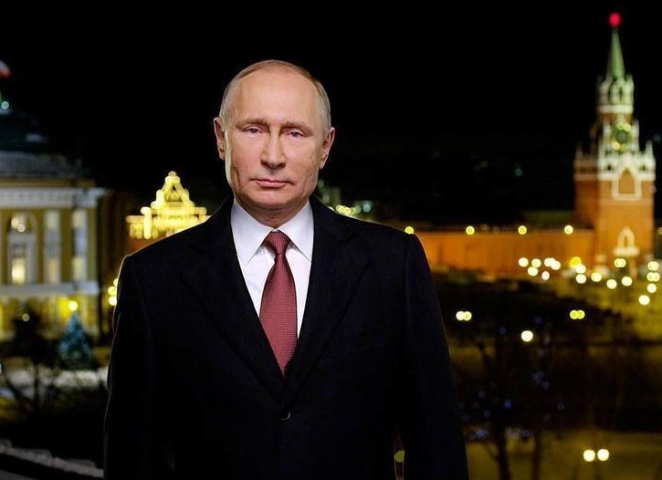 Поздравление Путина с Новым Годом